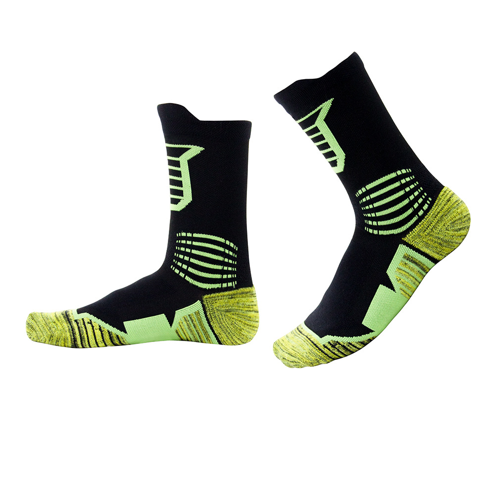 15-20 mmHg Basketball Socks Thick Sweat-absorbent Socks Men Women Sports Socks Pressure Elite Terry Socks